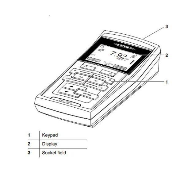 Oxi 3310 เครื่องวัดออกซิเจนละลายในน้ำ DO